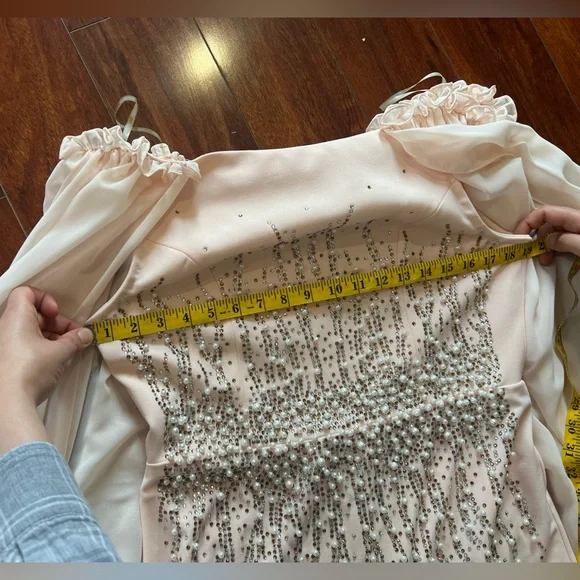 Elegant evening dress, bought from Turkey, worn once! - Picture 13 of 15